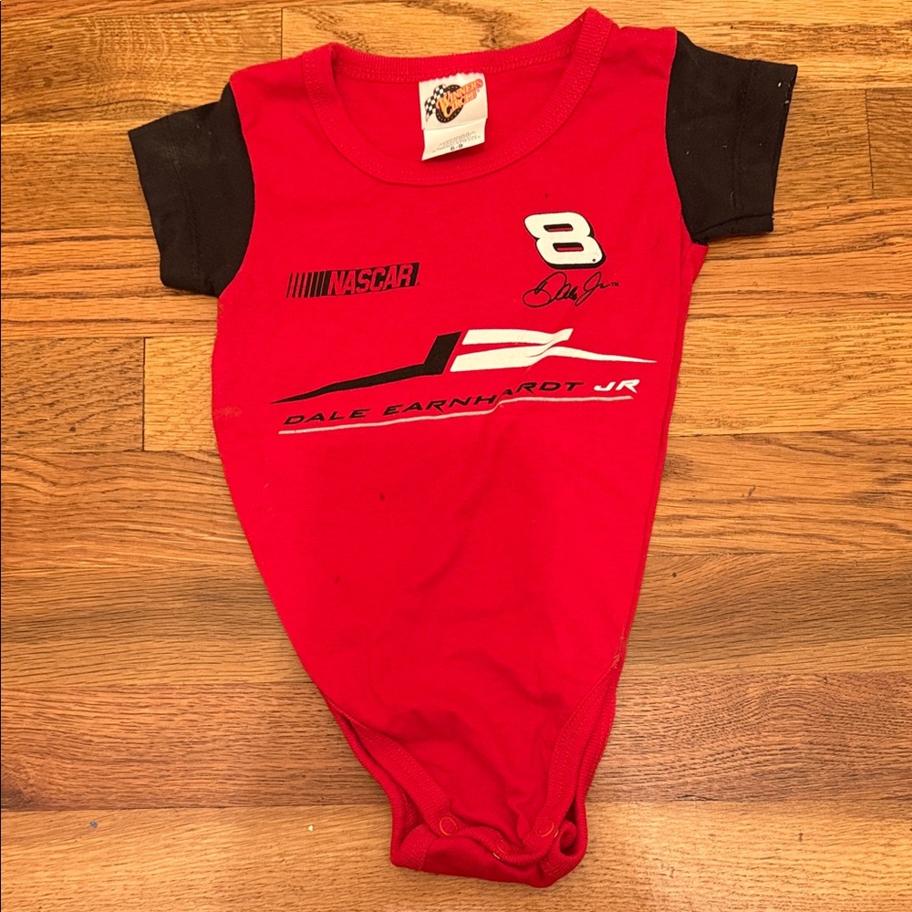 NASCAR Red and Black Kids Bodysuit